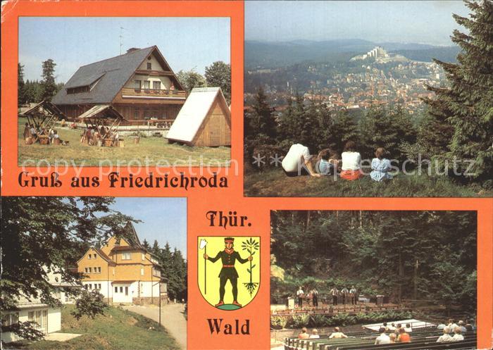 Friedrichroda Heuberghaus am Rennsteig Adolphsblick Spiessberghaus Bergtheater