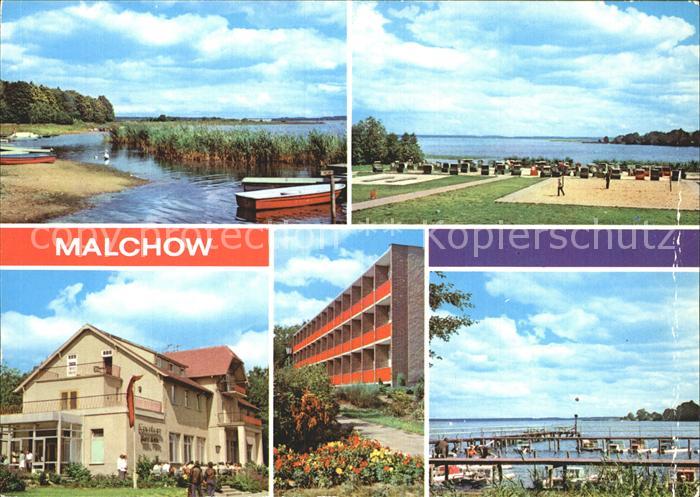 Malchow Ferienheim Fleesensee Strand Wirtschaftsgebaeude Bettenhaus Bootshafen M