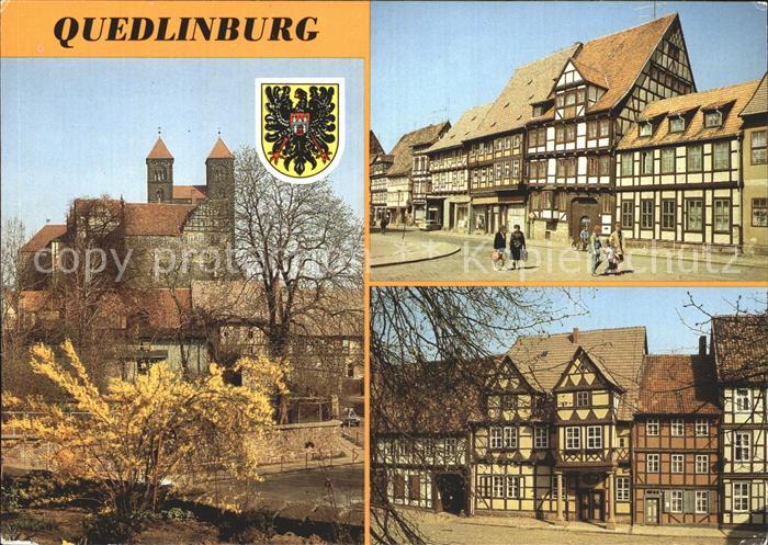 Quedlinburg Harz Burgberg Stiftskirche Schloss Steinweg Schlossberg Klopstockhau
