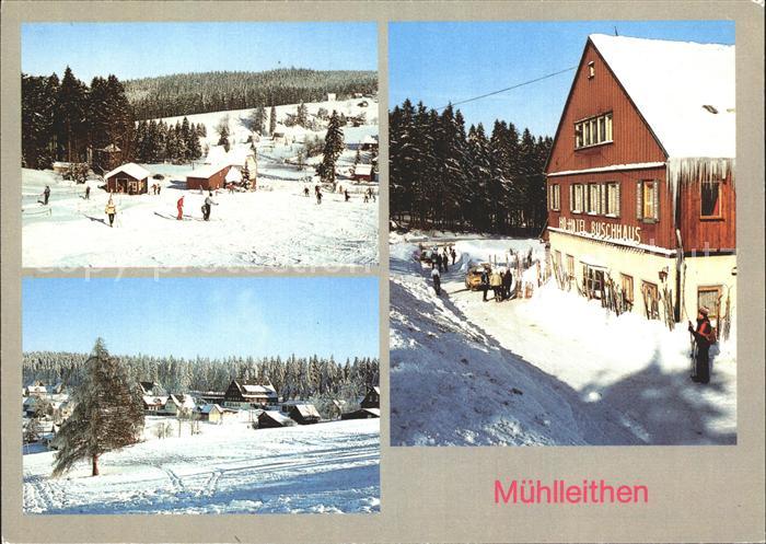 Muehlleithen Klingenthal Teilansicht Betriebsferienheim VEB Spezialhochbau Berli