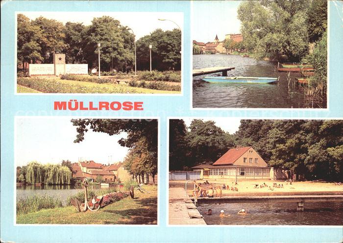 Muellrose Sowjetisches Ehrenmal Muellroser See Strandbad