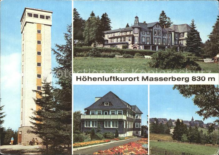 Masserberg Rennsteigwarte Hotel Kurhaus Augenheilstaette Hoehenluftkurort Thueri