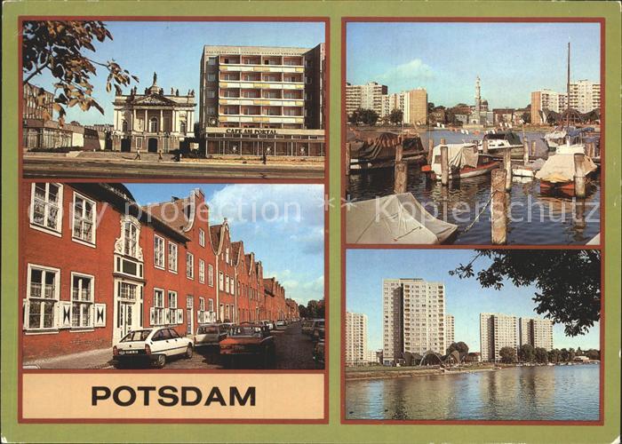 Potsdam Portal Hollaendisches Viertel Bootshafen Neustaedter Havelbucht Wohngebi