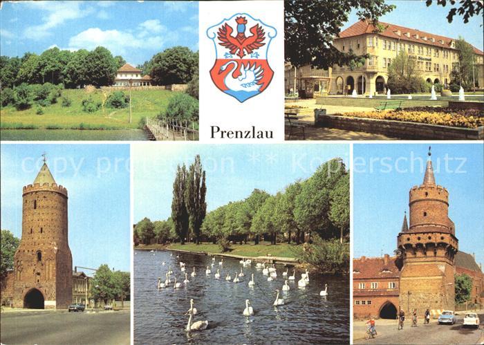 Prenzlau HO Gaststaette Am Kap HO Hotel Uckermark Blindower Tor Uckersee Mittelt