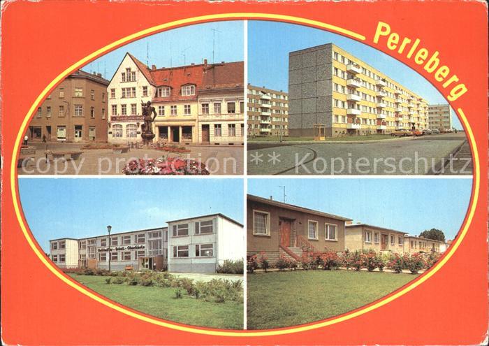 Perleberg Grosser Markt Heinrich Heine Strasse Geschwister Scholl Oberschule Der