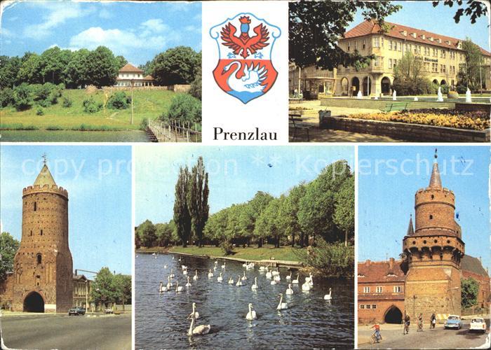 Prenzlau HO Gaststaette Am Kap HO Hotel Uckermark Blindower Tor Uckersee Mittelt