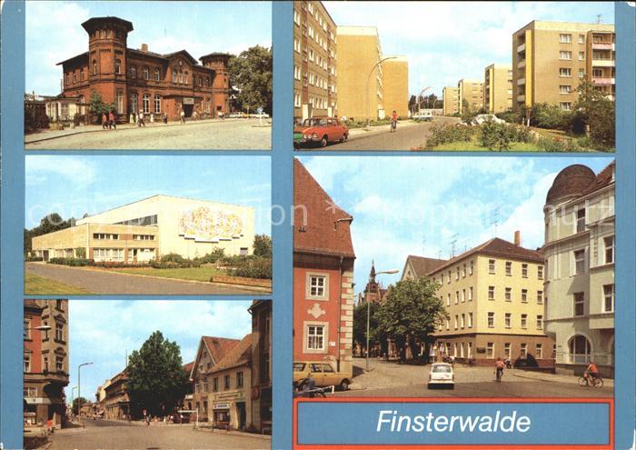 Finsterwalde Bahnhof Sporthalle Ernst Thaelmann Strasse Friedrich Ludwig Jahn St