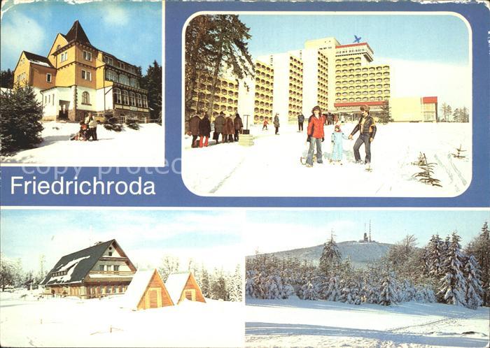 Friedrichroda Spiessberghaus FDGB Erholungsheim August Bebel Heuberghaus Grosser