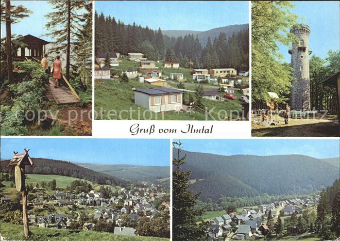 Ilmtal Schwalbenstein Campingplatz Meyersgrund Kickelhahnturm Stuetzerbach Maneb