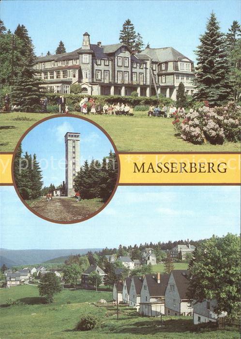 Masserberg Hotel Kurhaus Rennsteigwarte Teilansicht