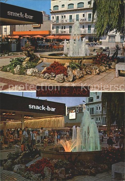 Playa de Aro Cataluna Brunnen