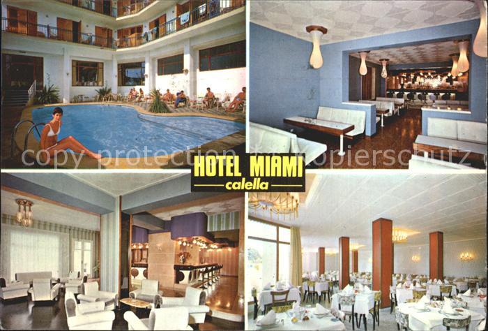 Calella Hotel Miami Speiseraum Lobby Pool