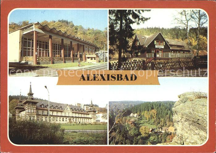 Alexisbad Harz Gaststaette Goldene Rose Kinderkurheim Talwiese