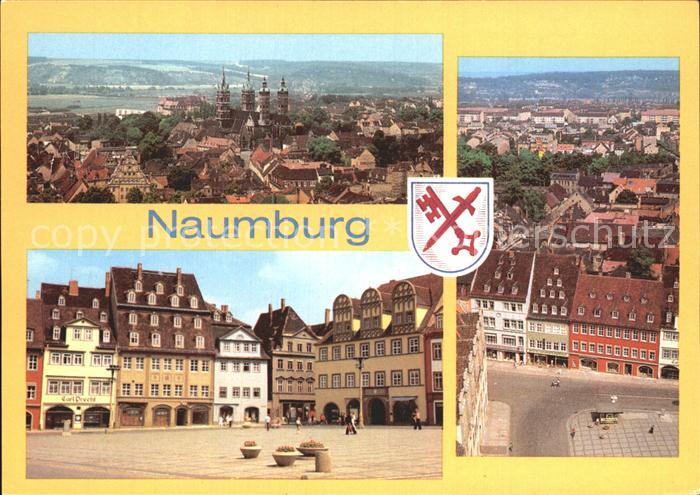 Naumburg Saale Teilansicht Wilhelm Piek Platz