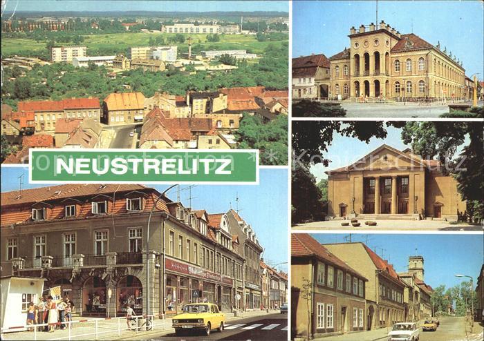 Neustrelitz Wilhelm Piek Platz Rathaus Friedrich Wolf Theater