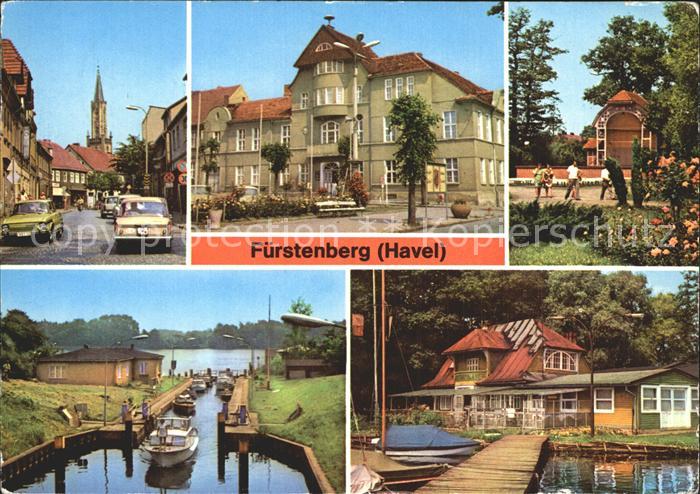 Fuerstenberg Havel Rathaus Ernst Thaelmann Strasse Park des Friedens