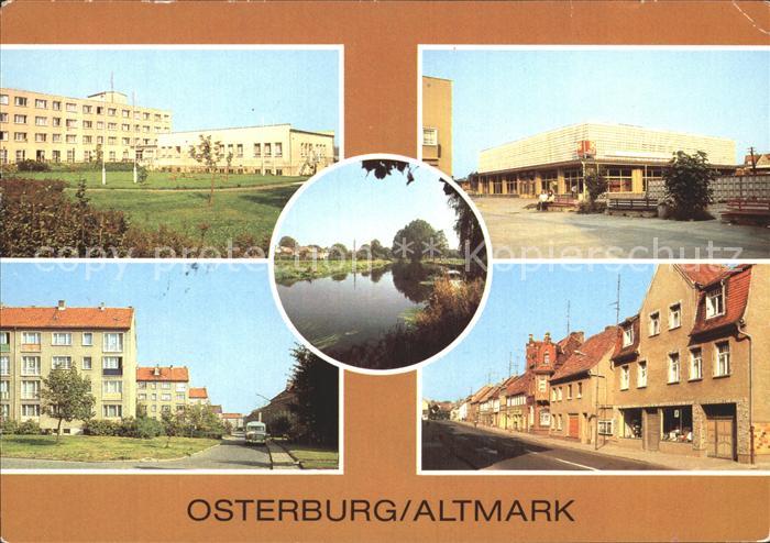 Osterburg Altmark Feierabendheim Konsum Kaufhaus Strasse des Friedens