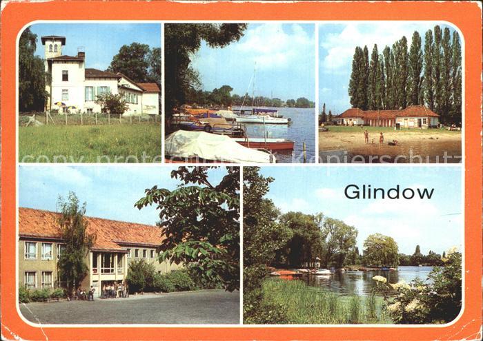 Glindow Sonderschule fuer Koerperbehinderte Bootssteg am Glindower See