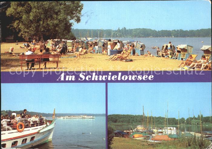 Schwielowsee Strand Hafen