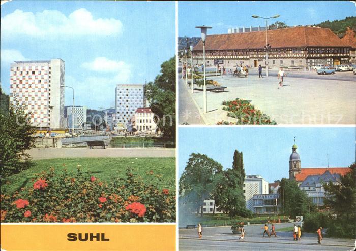 Suhl Thueringer Wald Wilhelm Piek Strasse Waffenmuseum Interhotel