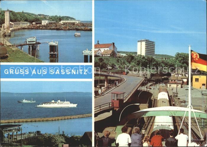 Sassnitz Ostseebad Ruegen Fischerhafen MS Sassnitz