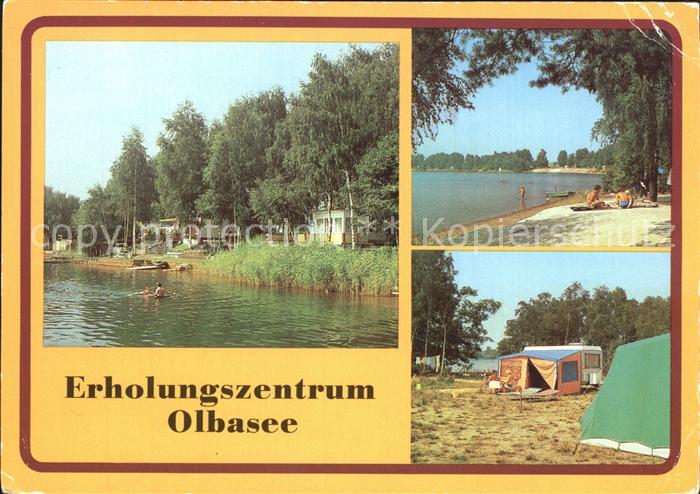 Bautzen Sachsen Olbasee Strand Zeltplatz