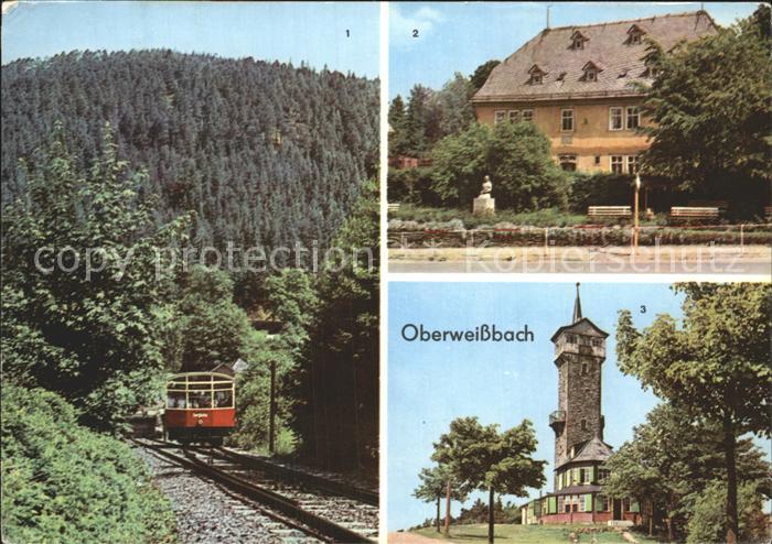 Oberweissbach Froebelhaus Bergbahn Froebelturm