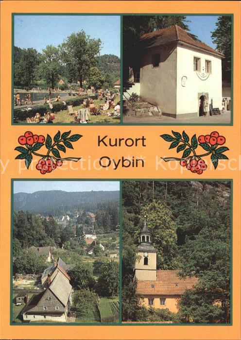 Oybin Sachsen Gebirgsbad Alte Burg Hochwald Bergkirche