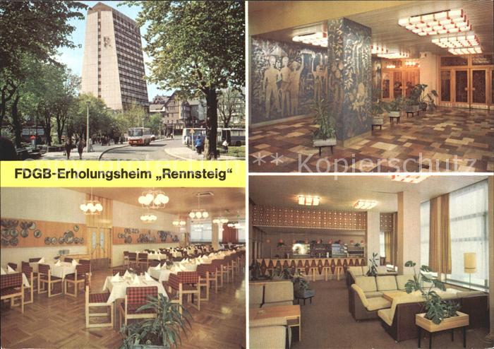 Suhl Thueringer Wald Erholungsheim Rennsteig