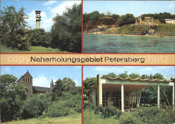 Petersberg Halle Bergbad Klosterkirche Fersehturm Pavilon