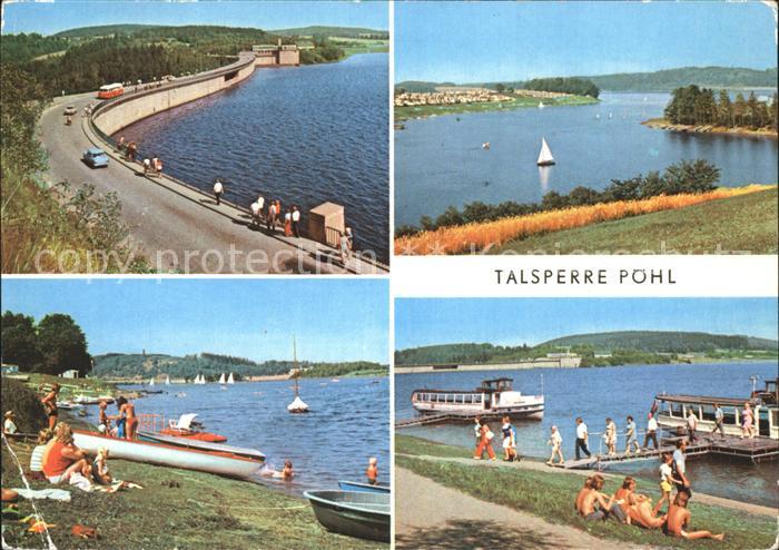 Poehl Vogtland Talsperre Stausee nlegestelle