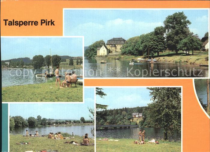 Pirk Burgstein Talsperre Stausee Strand