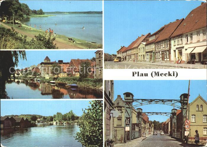 Plau See SeelustStrandstrasse An der Elde