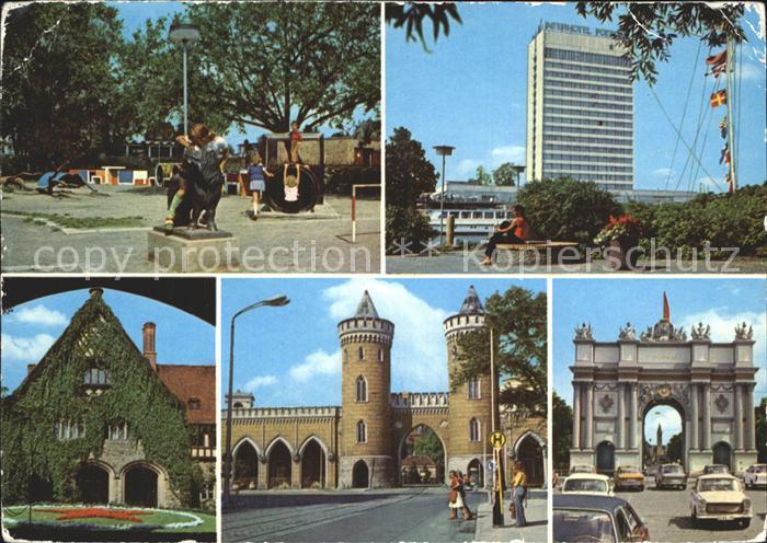 Potsdam Auf der Freundschaftsinsel Nauener Tor Brandenburger Tor