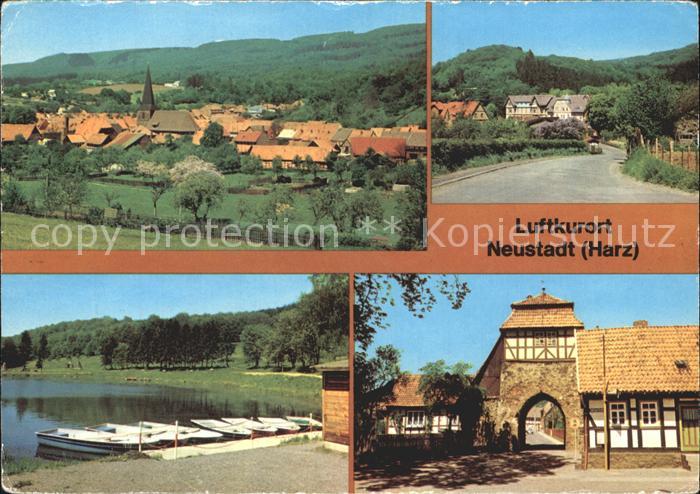 Neustadt Harz Kurhaus Lebenswende Teilansicht Gondelteich Torstrasse