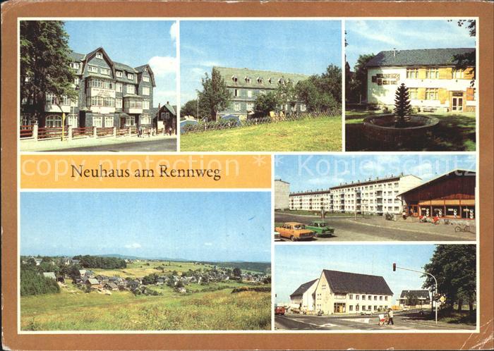 Neuhaus Rennweg Erholungsheim Ernst Thaelmann Jugendherberge Karl Marx