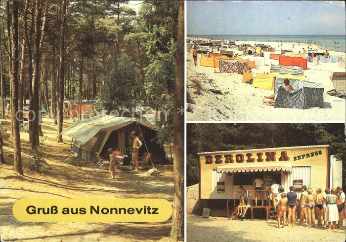 Nonnevitz Campingplatz Strand Kiosk