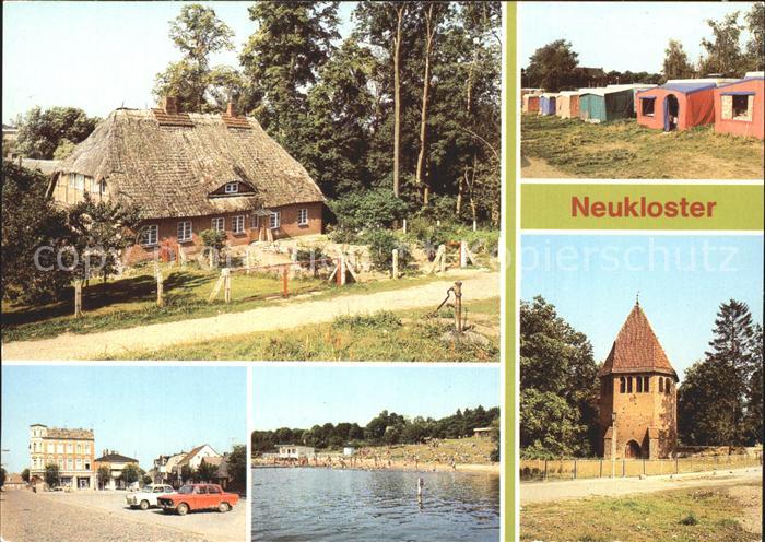 Neukloster Mecklenburg Fischerhaus Campingplatz Markt Am See