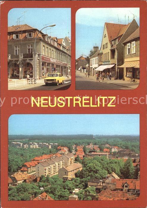 Neustrelitz Wilhelm Piek Strasse Strelitzer Strasse Teilansicht