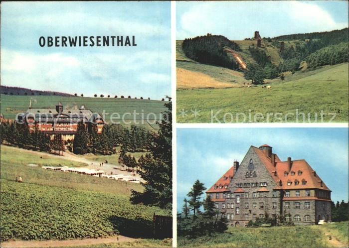 Oberwiesenthal Erzgebirge Ferienheim Aktivist Schanzen Hoehensanatorium Sachsenb