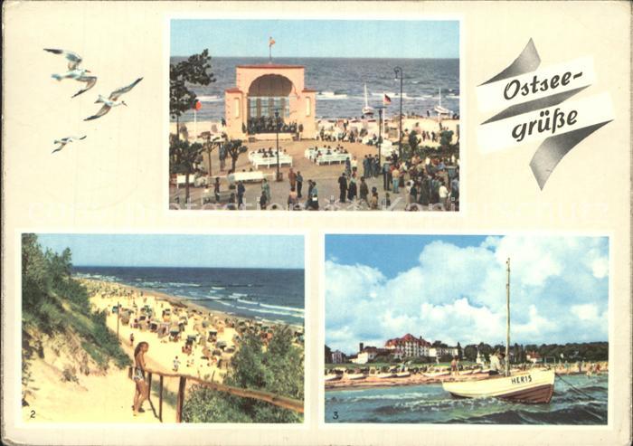 Bansin Ostseebad Koserow Strand Kurkonzert Heringsdorf Strand