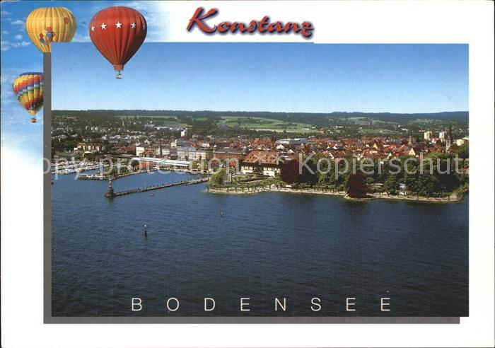 Konstanz Bodensee Fliegeraufnahme