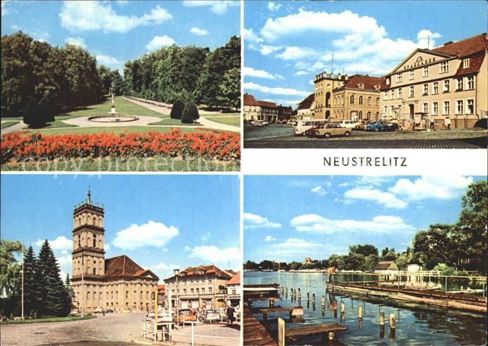 Neustrelitz Im Stadtpark Rathaus am Markt Zierker See