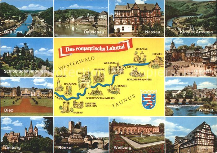 Bad Ems Dausenau Nassau Kloster Arnstein Wetzlar Dietz Limburg