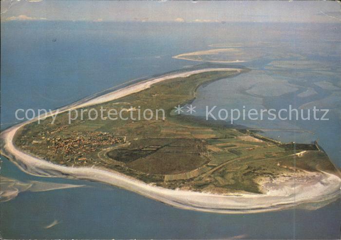 Langeoog Nordseebad Fliegeraufnahme