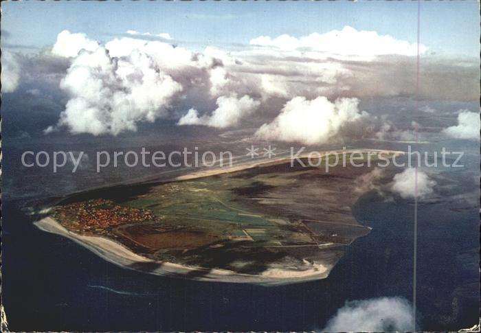 Langeoog Nordseebad Fliegeraufnahme