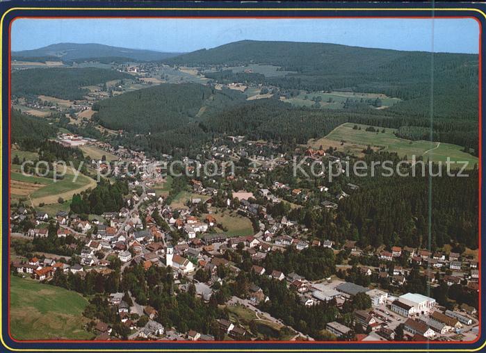 Lenzkirch Hochschwarzwald BW Fliegeraufnahme