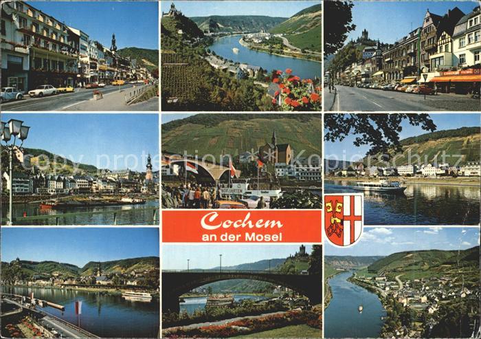 Cochem Mosel Stadtansicht