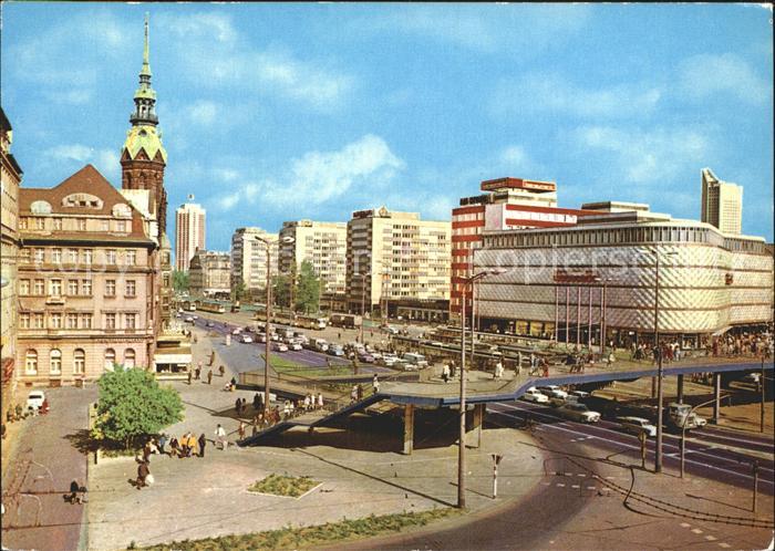 LEIPZIG Sachsen Warenhaus Konsument am Bruehl