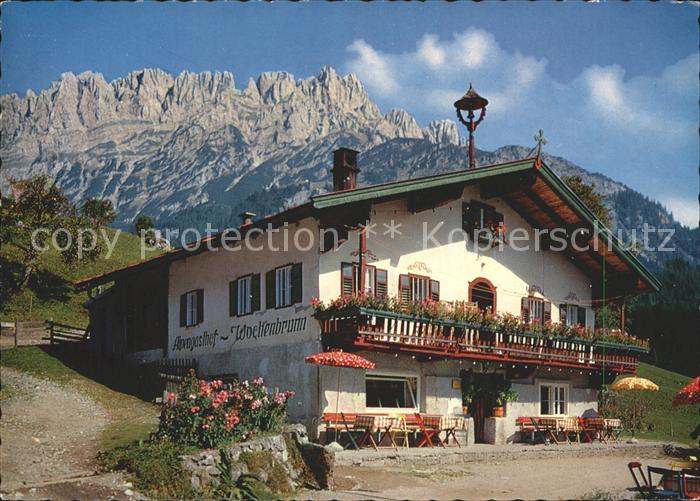 Ellmau Tirol Alpengasthof Wochenbrunn